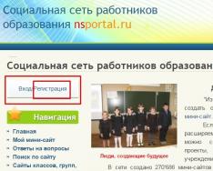 All-Russian Social Network of Education Workers