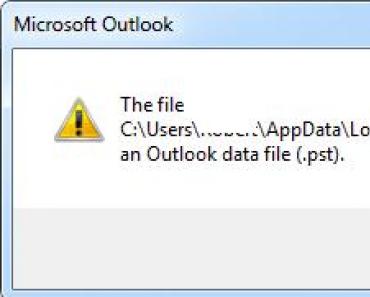 Outlook Data Archiving and Backup Methods: PST and OST Files