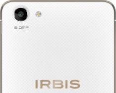 Phablets Irbis SP55 and Irbis SP56