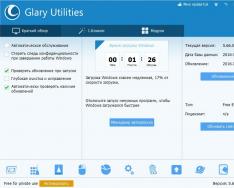 Töltse le a programot a számítógép teljesítményének optimalizálásához Glary Utilities (Glory Utility)